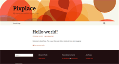 Desktop Screenshot of pixplace.com
